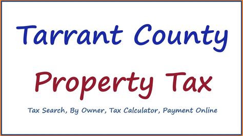 tarrant county tax|tarrant county property tax rate.